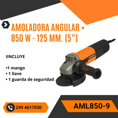 AMOLADORA ANGULAR • 850 W - 125 mm. (5")