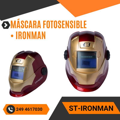 MÁSCARA FOTOSENSIBLE • IRONMAN