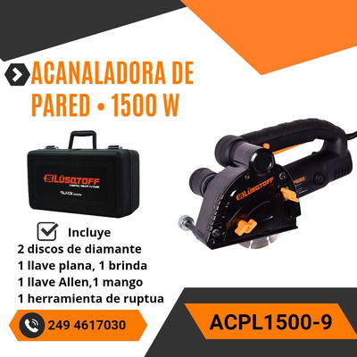 ACANALADORA DE PARED - 1500 W