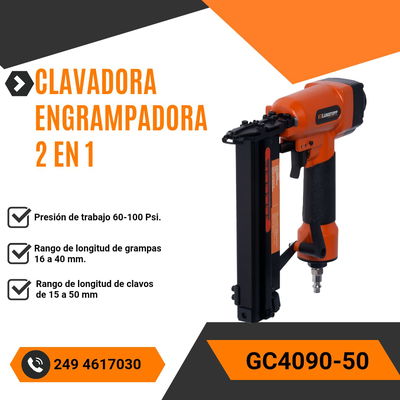 CLAVADORA ENGRAMPADORA 2 EN 1
