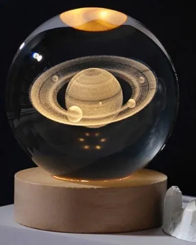 Lampara de esfera cristal