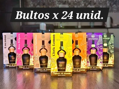 Difusor para autos 12 ml - bulto a partir 24 un.