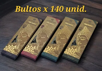 Sahumerios Triple Tibetanos - Bulto a partir 140 un.