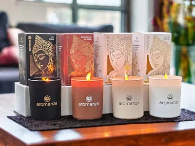 Vela aromática premium 