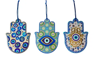 Colgante cerámica labrado 18 cm