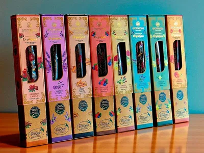 SAHUMERIO ORGANICOS AROMANZA INDIA X 8V