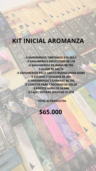 KIT INICIAL AROMANZA