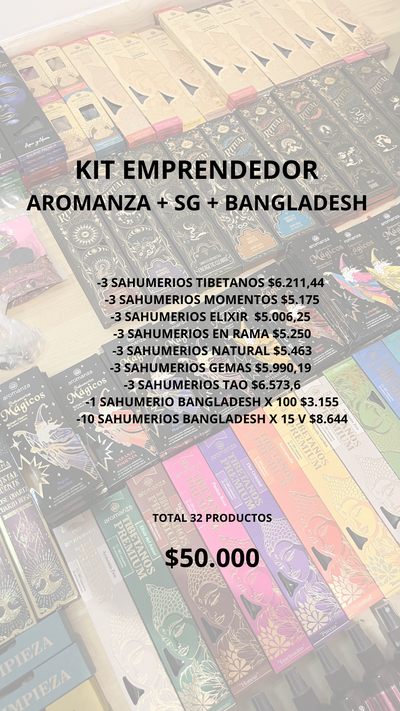 KIT AROMANZA + SAGRADA MADRE + BANGLADESH
