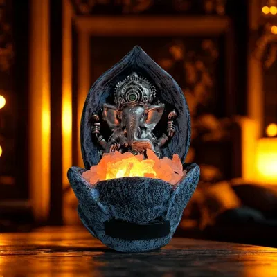 Lampara de sal budas 20 cm