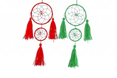Atrapasueños doble color 10.5 cm
