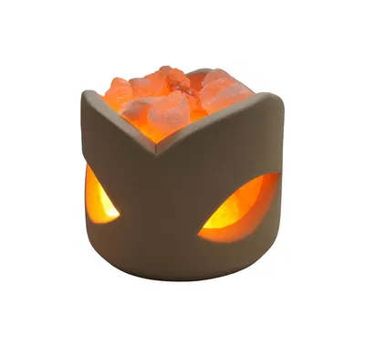 Lampara de sal mini tulipán