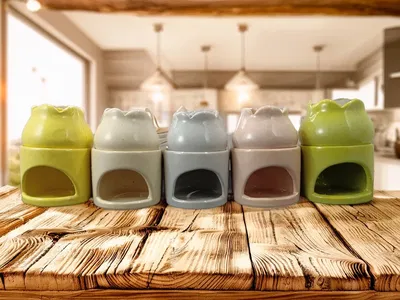 Hornillo esmaltado tulipan 11 cm