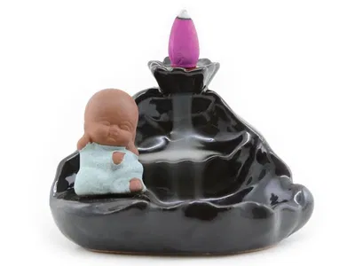 Cascada de humo con buda importada