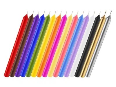 Vela larga x 100 un - 19 cm