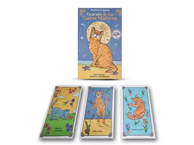 Oraculo de los gatos misticos - 22 cartas 