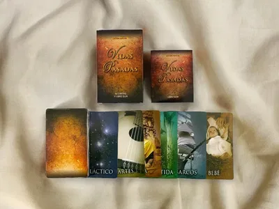 Tarot vidas pasadas 44 cartas libro guia