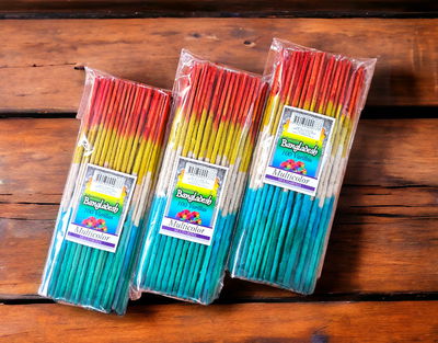 Sahumerio multicolor-multiaroma x 100 varillas