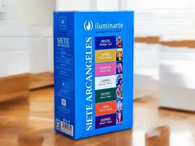 Sahumerios 7 arcangeles caja x 12 un