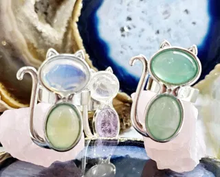 Anillo regulables gatitos