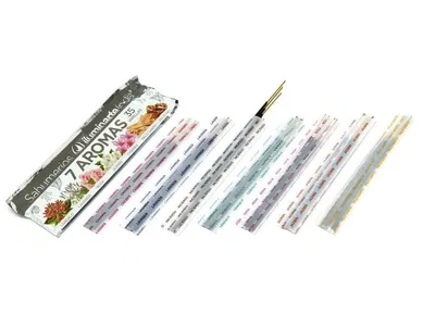Sahumerios iluminarte 7 aromas blister x 12 paquetes