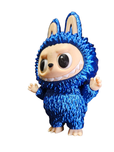 Labubu Ojos que Giran Azul Silk