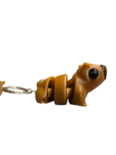 Llaveros Capibara Carpincho Articulado x 10