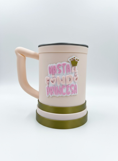Jarra 3D HASTA EL FONDO PRINCESA 