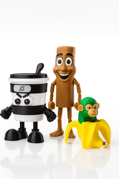 Capuchino + Tung Tung Sahur + Chimpanzini