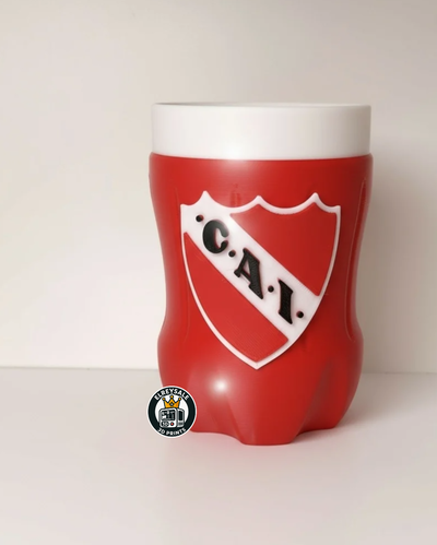 Botella Cortada 3D INDEPENDIENTE 500ML