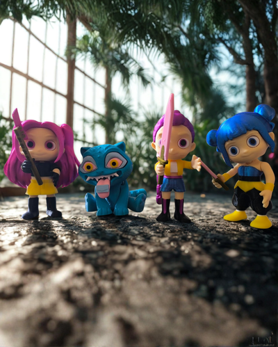 Pack x 4 - Guerreras Kpop