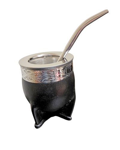 Mate Imperial guarda acero, interior de acero térmico color Negro + Bombilla