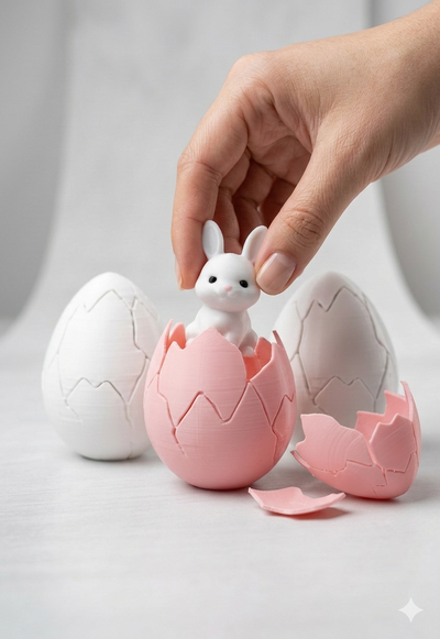 HUEVO SORPRESA 3D x unidad