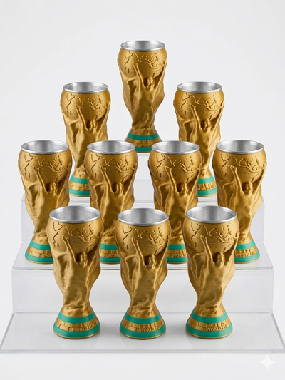 Vaso Copa del Mundo 500ml x 10 unidades