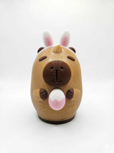 Alcancía Conejo Capibara Pascua Regalo Infantil Original