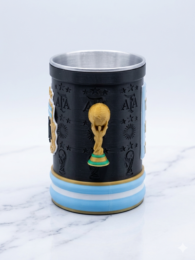 Vaso Selección Argentina 500ml negra