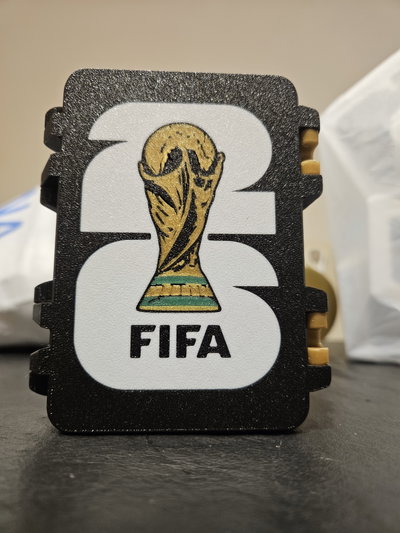 DOBLE Caja Organizador SOLO Figuritas Mundial Fifa 2026