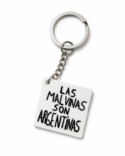llavero 3D trapo las malvinas son argentinas seleccion por 5 unidades