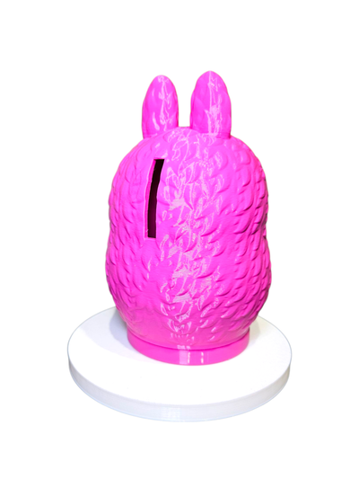 Huevo Pascua Labubu 3D para Rellenar con Golosinas Alcancía Infantil