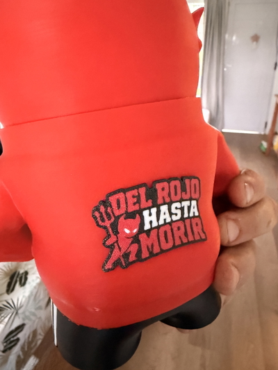 Vaso Diablo de independiente 500ml Rojo