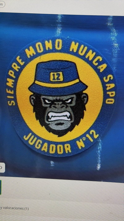 Vaso Mono 500ml Boca Juniors Más Siempre mono (espalda)