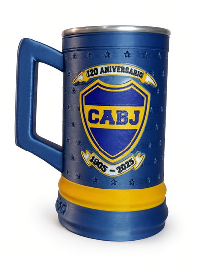 jarra boca estrellas 1 litro con nombre y numero 