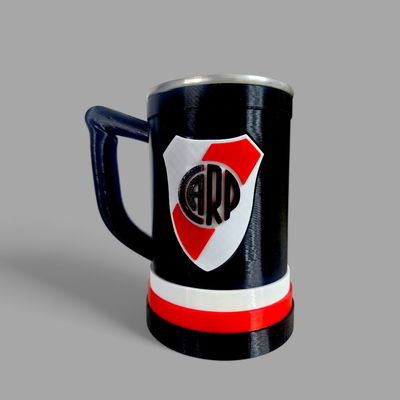 Jarra River 3D 1 Litro Negra