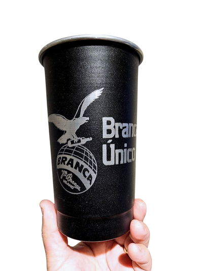 Vaso Aluminio 1 Litro Grabado Laser Fernet