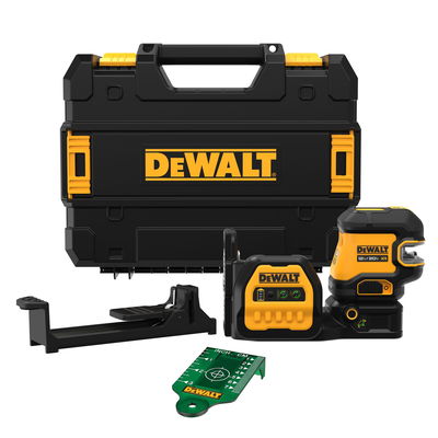 Nivel Laser Verde Dewalt Líneas Cruzadas DCLE34220GB 2 Puntos