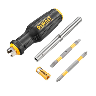 Destornillador Multiple Dewalt 6 En 1  Magnético Dwht66569