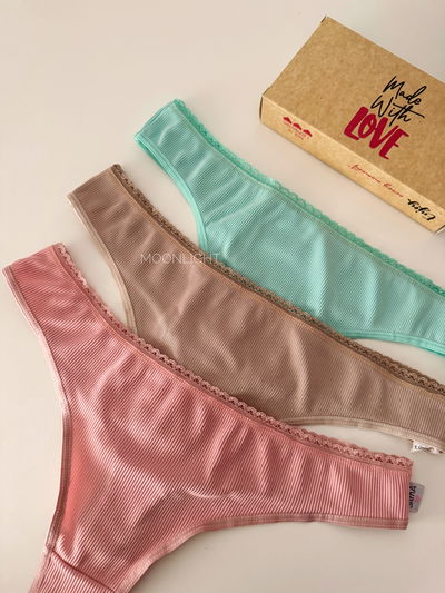 Pack x3 Sayka colaless morley XL