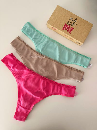 Pack x3 Sayka colaless morley XL