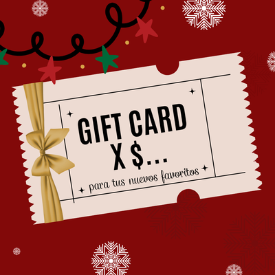 Gift Card (monto a coordinar)