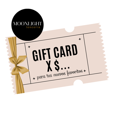 Gift Card (monto a coordinar)