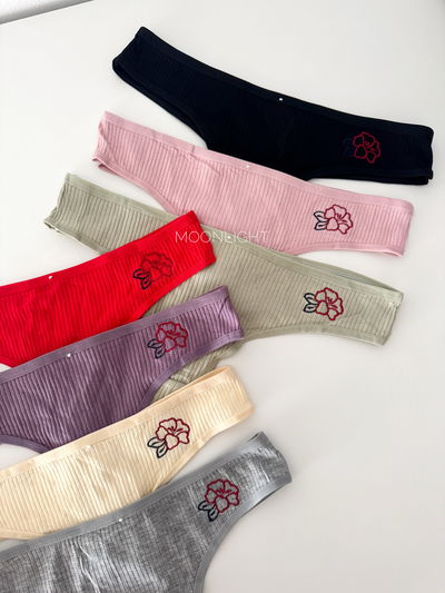 Pack x2 colaless morley bordada XL